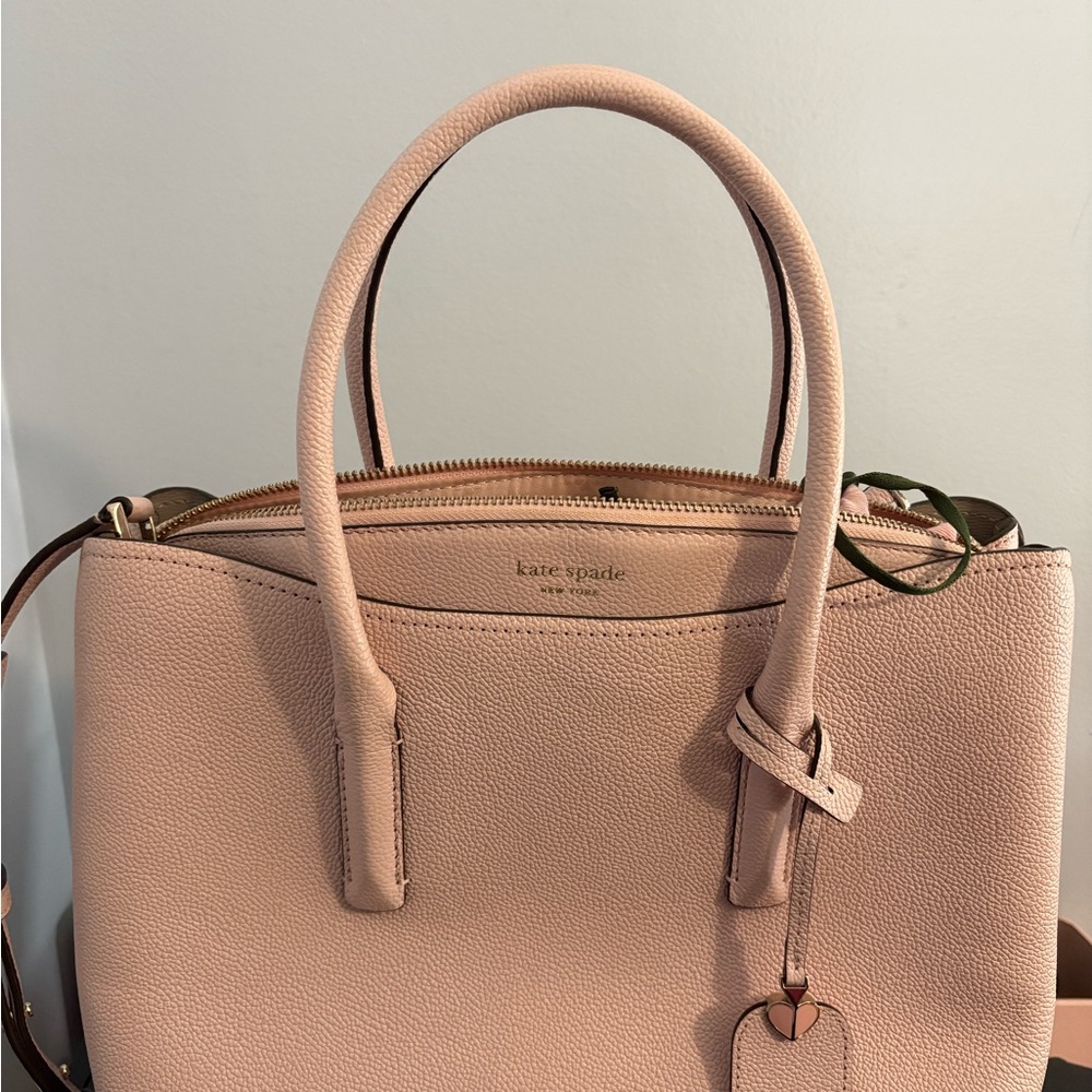 Kate Spade Light Pink Leather Satchel